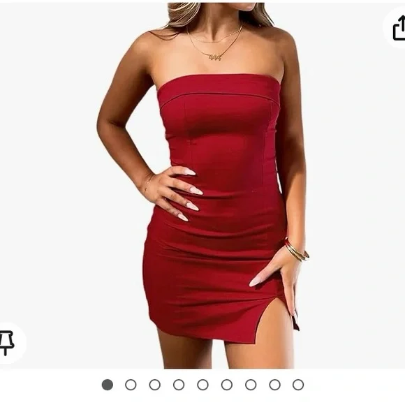 knee length dresses for ladies Last Fling Tube Mini Dress